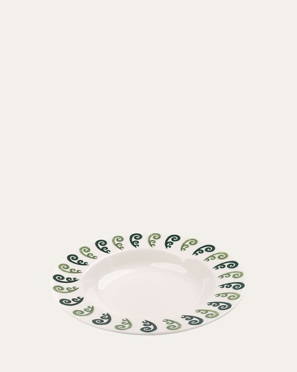 The Athenee Peacock Soup Plate